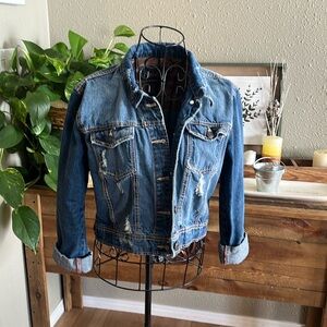 Rue 21 cropped jean jacket